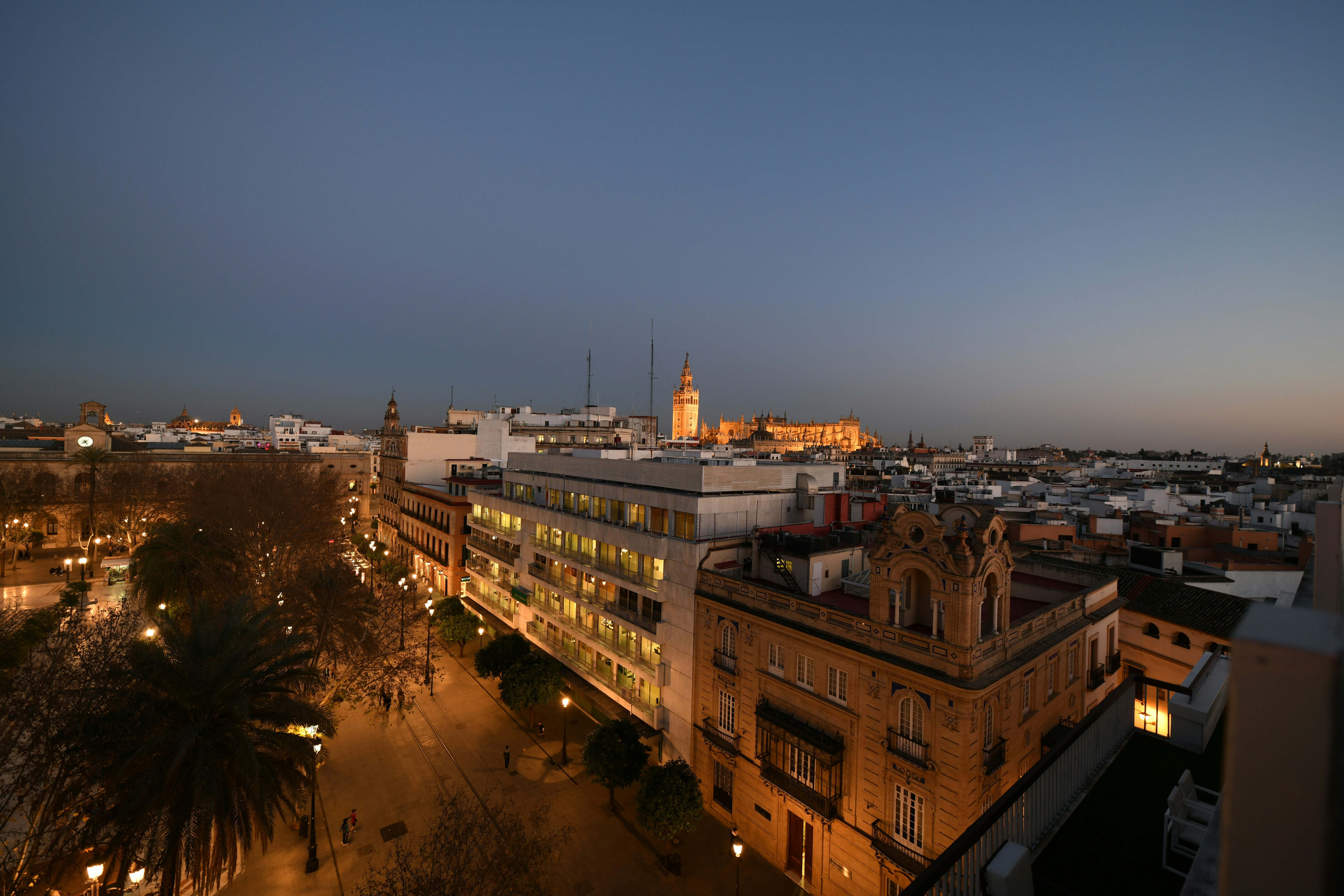 Barrio Nervión en Sevilla